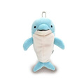 Morisaka Mochi Series｜末班茫茫大叔-迷你海豚吊飾（淺藍色）
