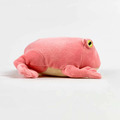 ST037 FuwaFuwa 迷你青蛙造型填充玩偶（粉紅色）_1
