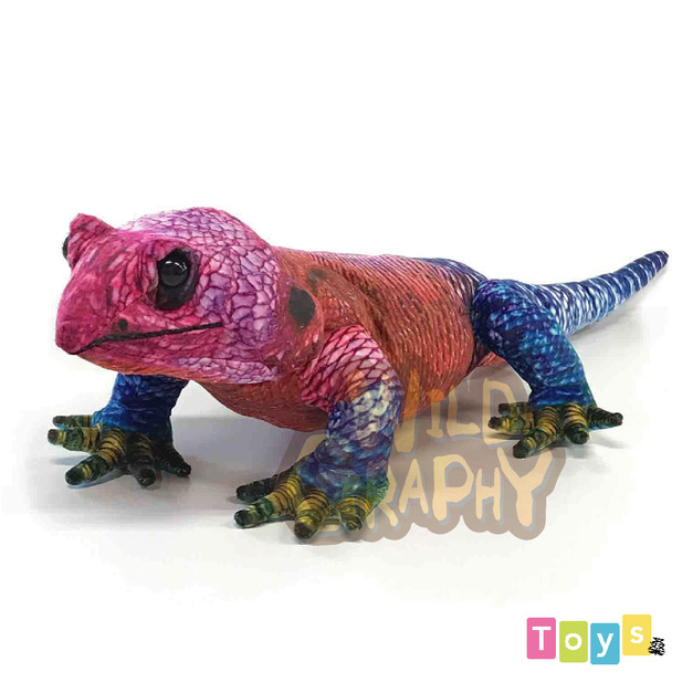 [Wild Graphy] SA032 彩虹鬣蜥造型填充玩偶
