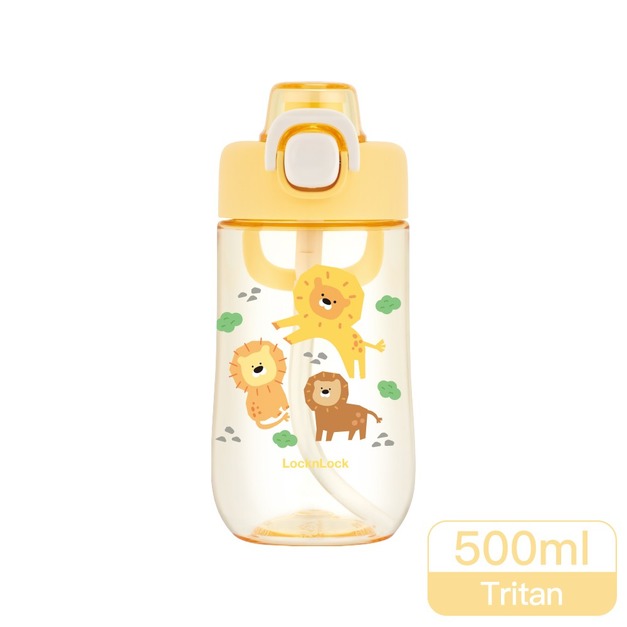 樂扣樂扣兒童水壺500ml 獅子黃