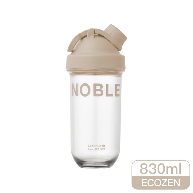 樂扣樂扣 NOBLE搖搖杯 830ml 奶茶棕