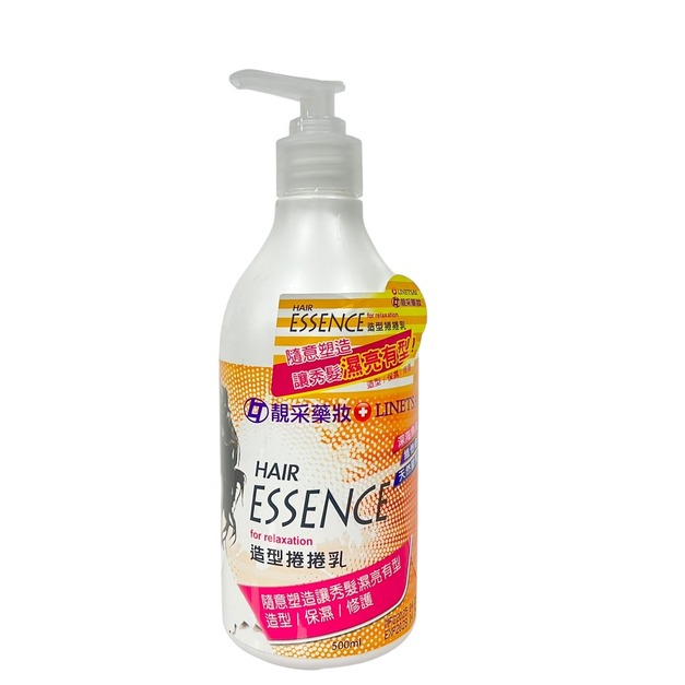 靚采 造型捲捲乳500ml 台灣製造 