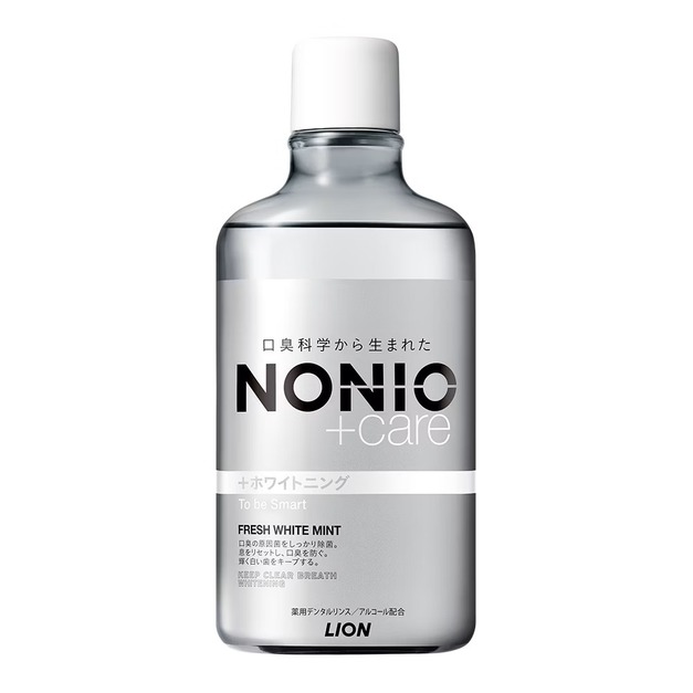 獅王 LION NONIO終結口氣漱口水600ml-晶燦亮白