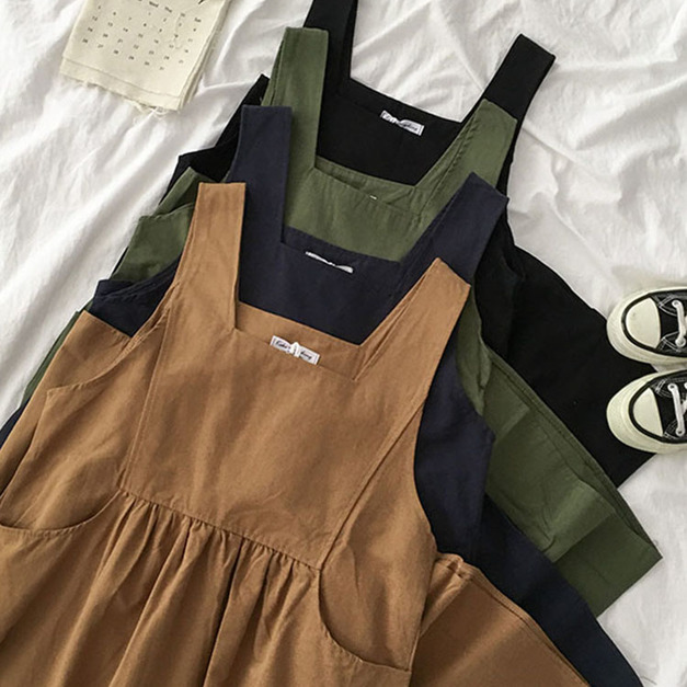 顯瘦寬鬆連身洋裝