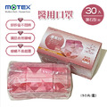 MOTEX 鑽石型醫用口罩 (粉冰晶，30片/盒)