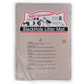 美國專利BlackHole Litter Mat貓砂墊 - 巨無霸長方形(褐色) 約90x65cm