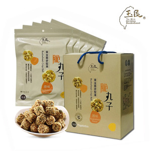 黃金蕎麥堅果脆丸子禮盒(蕎麥原味)(5包*45g)