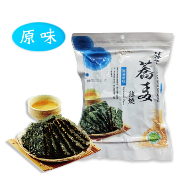 黃金蕎麥海苔薄燒(原味) (40g/包)