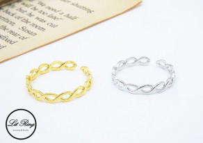 純銀編織夢想戒指 ( 1.6 ~ 1.8 )