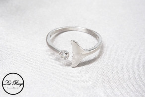 純銀人魚幻歌戒指 ( 1.6 ~ 1.8 )