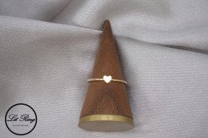 14k包金小愛心戒指 ( 1.6 / 1.65 / 1.7 / 1.8 )