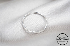 純銀轉瞬之光線戒  ( 1.6 ~ 1.8 )