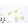 14K金銅鍍蝴蝶雕花耳環_3