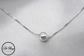 純銀小圓珠項鍊