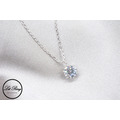 純銀璀璨小圓鑽項鍊_2