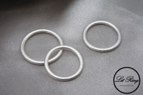 純銀霧面磨砂戒指 (  1.7／ 1.6／1.5  )