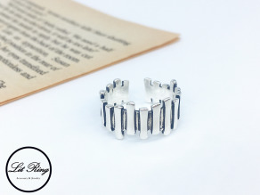 純銀復古莊園圍籬戒指 ( 1.5 ~ 1.8 )
