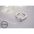 純銀雙結開口戒指 ( 1.6 ~ 1.8 )_2