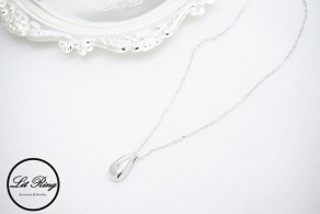 純銀水滴墜子項鍊