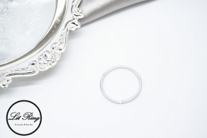 純銀極簡開口線戒 ( 1.6 ~ 1.9 )