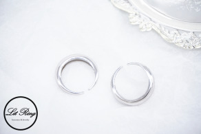 純銀彎月開口戒指 ( 1.6 ~ 1.8 )