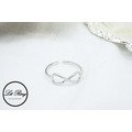 純銀無限符號戒指 ( 1.6 ~ 1.8 )