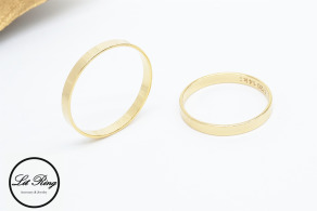 14k包金鏡面戒指 ( 1.3 / 1.4 / 1.5 / 1.6 / 1.65 / 1.7 / 1.8 / 1.9 / 2 )