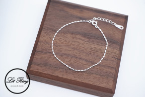 純銀氣質小方塊手鍊項鍊