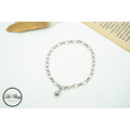 純銀小寬版垂墜銀珠手鍊_2