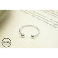純銀小圓珠開口戒指 ( 1.6 ~ 1.9 )_1