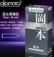 岡本-混合潤薄型衛生套(銀)