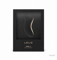 LELO SONA 2 索娜二代聲波吮吸式震動棒按摩器 黑