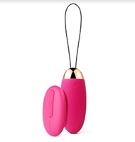 美國SVAKOM Elva_櫻桃紅 靜音防水 無線遙控 充電跳蛋