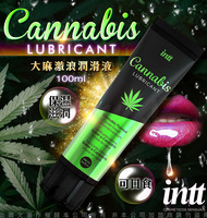 巴西Intt 大麻籽油激浪 保濕滋潤 潤滑液 100ml (可口食) 可免洗