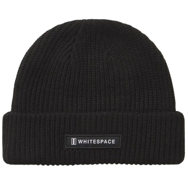 Ribbed Beanie 羅紋針織帽-黑色