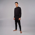 Men Merino Baselayer Top 美麗諾羊毛內層衫-黑色_2