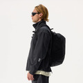 Mens Quarter Zip Soft Shell 半開拉鍊軟殼中層-黑色_3