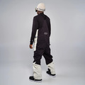 Men 2L Cargo BIB Pants 滑雪吊帶褲-暖白/黑色_1