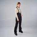 Women High Waisted BIB Pant 滑雪吊帶褲-黑色_1