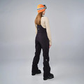 Women High Waisted BIB Pant 滑雪吊帶褲-黑色_2