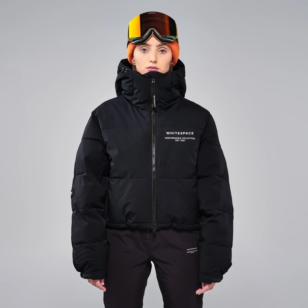 Women Puffer Jacket 短款羽絨外套-黑色