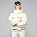 Women Puffer Jacket 短款羽絨外套-暖白色