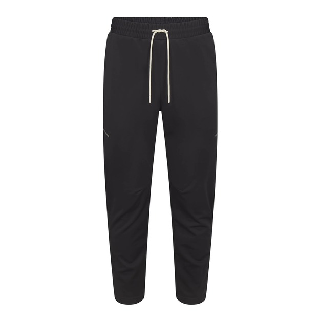Mens Travel Pants Soft Shell 旅行軟殼中層褲-黑色