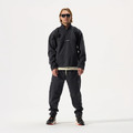 Mens Travel Pants Soft Shell 旅行軟殼中層褲-黑色_5