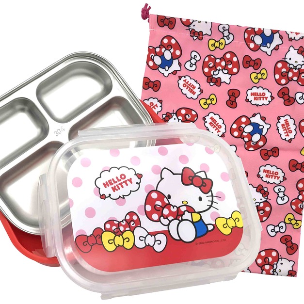 Kitty蝴蝶結餐盤