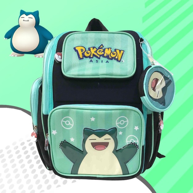 黑底綠圖-卡比獸