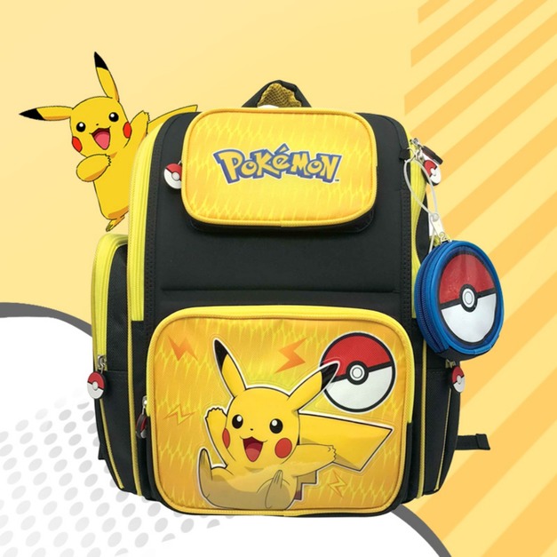 黑底黃圖-皮卡丘