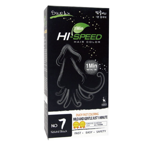 【No7.自然棕】60秒高效快速絲快染染髮劑 - 韓國原廠