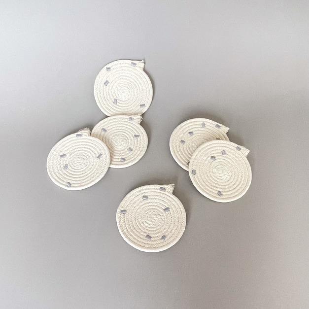 小圓杯墊組-點點