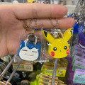 Fuyumoe暖芽⏩日本代購✈寶可夢系列 鎖頭吊飾/隨身鎖_1